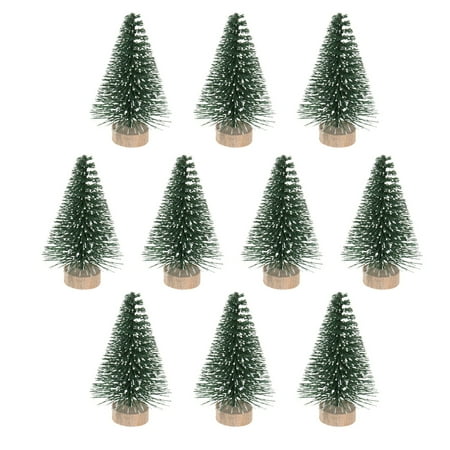 Hemoton 10Pcs 5Cm Mini Christmas Tree Decor with Snow Covered Pine DIY Ornaments for Home Party Bar
Hemoton 10Pcs 5Cm Mini Christmas Tree Decor with Snow Covered Pine DIY Ornaments for Home Party Bar