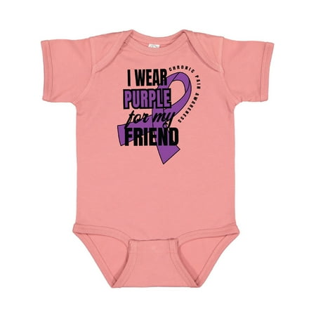 Inktastic Chronic Pain I Wear Purple For My Friend Gift Baby Boy or Baby Girl Bodysuit
Inktastic Chronic Pain I Wear Purple For My Friend Gift Baby Boy or Baby Girl Bodysuit