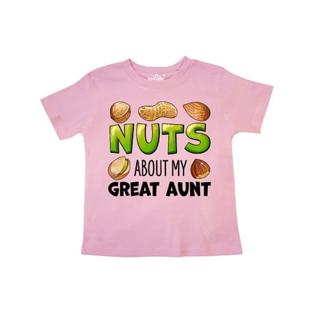 Inktastic Nuts About My Great Aunt Peanut Almond Pistachio Gift Toddler Boy or Toddler Girl T-Shirt
Inktastic Nuts About My Great Aunt Peanut Almond Pistachio Gift Toddler Boy or Toddler Girl T-Shirt