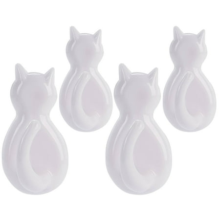 HOMEMAXS 4PCS Wall Hooks Novelty Cat Tails Adhesive Wall Hanging Hooks for Kitchen Bathroom
HOMEMAXS 4PCS Wall Hooks Novelty Cat Tails Adhesive Wall Hanging Hooks for Kitchen Bathroom