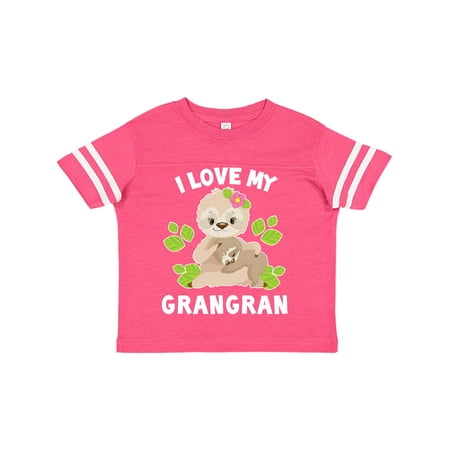 Inktastic Cute Sloth I Love My Grangran with Green Leaves Gift Toddler Boy or Toddler Girl T-Shirt
Inktastic Cute Sloth I Love My Grangran with Green Leaves Gift Toddler Boy or Toddler Girl T-Shirt