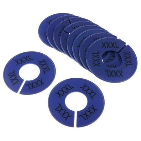 JANGSLNG 10Pcs Size Separators Reused Break-resistant Effective Lightweight Fine Workmanship Distinguish Clothes Bright Color Round Clothing Size Hanger Dividers Household Supplies
JANGSLNG 10Pcs Size Separators Reused Break-resistant Effective Lightweight Fine Workmanship Distinguish Clothes Bright Color Round Clothing Size Hanger Dividers Household Supplies