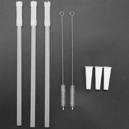 Straws Compatible Gallon Water Bottle Reusable Adjustable Straws for 1000Ml/2000Ml Jug 6 Straws Set
Straws Compatible Gallon Water Bottle Reusable Adjustable Straws for 1000Ml/2000Ml Jug 6 Straws Set