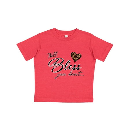 Inktastic Well Bless your Heart with Leopard Print Gift Toddler Boy or Toddler Girl T-Shirt
Inktastic Well Bless your Heart with Leopard Print Gift Toddler Boy or Toddler Girl T-Shirt