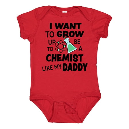 Inktastic I Want to Grow Up to Be a Chemist Like My Daddy Gift Baby Boy or Baby Girl Bodysuit
Inktastic I Want to Grow Up to Be a Chemist Like My Daddy Gift Baby Boy or Baby Girl Bodysuit
