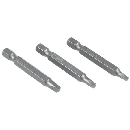 Vervmczn 3Pcs 50Mm 1/4 Inch Hex Square Bits Square Head Screwdriver Bits S2 Steel Magnetic Screwdriver Bits Set Hand Tools
Vervmczn 3Pcs 50Mm 1/4 Inch Hex Square Bits Square Head Screwdriver Bits S2 Steel Magnetic Screwdriver Bits Set Hand Tools