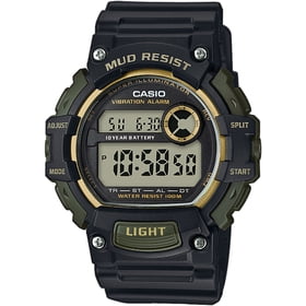 Casio Men's Mud-Resistant Sport Watch, Black/Gold TRT110H-1A2V