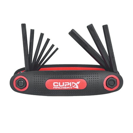 9 in 1 Folding Hex Key Set Metric Aluminum Allen Wrench Multi-Purposes Hex Key Tool Non-Slip for Construction Home Decoration
9 in 1 Folding Hex Key Set Metric Aluminum Allen Wrench Multi-Purposes Hex Key Tool Non-Slip for Construction Home Decoration