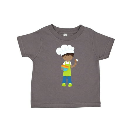 Inktastic African American Boy Baking Boy Boy With Apron Gift Toddler Boy Girl T-Shirt
Inktastic African American Boy Baking Boy Boy With Apron Gift Toddler Boy Girl T-Shirt