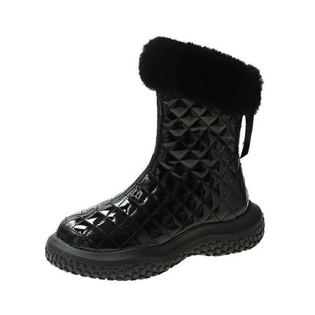 Holiday Savings! 2022 Feltree New Thick-soled Boots Women Plus Velvet Snow Boots Zipper Women Boots Winter Clearance Savings Black 36
Holiday Savings! 2022 Feltree New Thick-soled Boots Women Plus Velvet Snow Boots Zipper Women Boots Winter Clearance Savings Black 36