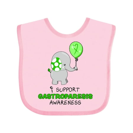 Inktastic I Support Gastroparesis Awareness- elephant and balloon Gift Baby Boy or Baby Girl Bib
Inktastic I Support Gastroparesis Awareness- elephant and balloon Gift Baby Boy or Baby Girl Bib