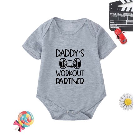 KONBECA Baby Boys Girls Rompers Infants Pure Cotton Coverall Toddler Baby Girls Boys Bodysuit Short Sleeve Letter Print T-Shirt Jumpsuit Romper Outfits (0-24 Months)
KONBECA Baby Boys Girls Rompers Infants Pure Cotton Coverall Toddler Baby Girls Boys Bodysuit Short Sleeve Letter Print T-Shirt Jumpsuit Romper Outfits (0-24 Months)