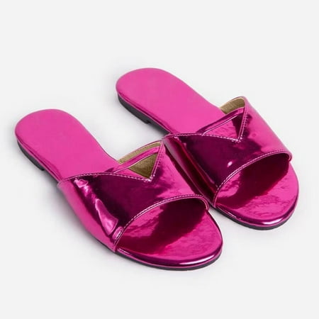 LIANGP Ladies Slippers Summer Fashion Women Casual Shoes Folded Leather Bohemian Open Toe Flat Slippers Women s Shoes Hot Pink Size 8.5
LIANGP Ladies Slippers Summer Fashion Women Casual Shoes Folded Leather Bohemian Open Toe Flat Slippers Women s Shoes Hot Pink Size 8.5