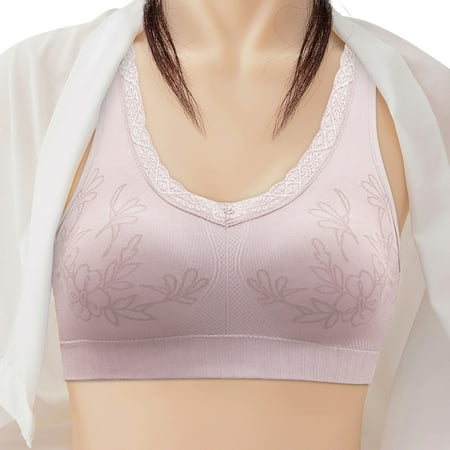 Yubnlvae Womens No Steel Ring French Womens Front Close Bra T Back Plus Size Seamless Unlined Bra For Large Bust
Yubnlvae Womens No Steel Ring French Womens Front Close Bra T Back Plus Size Seamless Unlined Bra For Large Bust