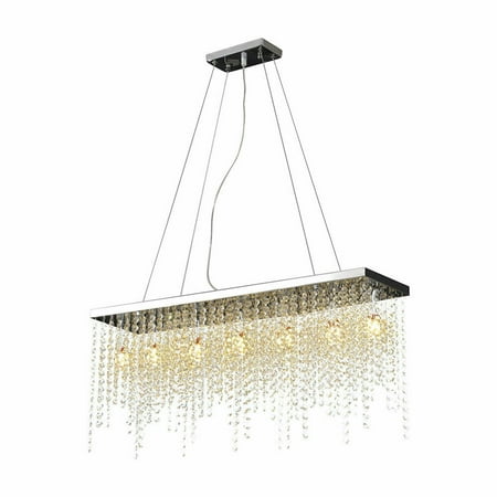 Oukaning Modern Linear Rectangular Island Dining Room Crystal Chandelier Lighting Fixture (7 Lights)
Oukaning Modern Linear Rectangular Island Dining Room Crystal Chandelier Lighting Fixture (7 Lights)