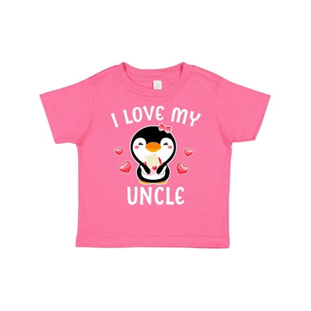 Inktastic I Love My Uncle with Cute Penguin and Hearts Gift Toddler Toddler Girl T-Shirt
Inktastic I Love My Uncle with Cute Penguin and Hearts Gift Toddler Toddler Girl T-Shirt