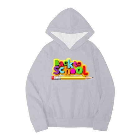 Kids Boys Girls Autumn WInter School Season Letter Printed Long Sleeve Hoodie Warm and Comfortable Tops Children s Clothing Oversized Hoodies for Teen Girls Size 12 Boys Clothes Toddler Sweater Girls
Kids Boys Girls Autumn WInter School Season Letter Printed Long Sleeve Hoodie Warm and Comfortable Tops Children s Clothing Oversized Hoodies for Teen Girls Size 12 Boys Clothes Toddler Sweater Girls