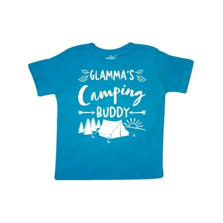 Inktastic Glammas Camping Buddy Gift Toddler Boy or Toddler Girl T-Shirt