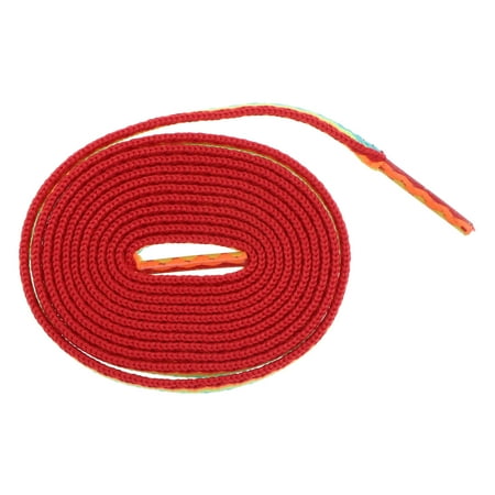 NICEXMAS 1 Pair 3D Rainbow Striped Shoe Laces Psychedelic Shoelace for Shoes Sneakers