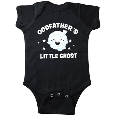 Inktastic Cute Godfather s Little Ghost with Stars Gift Baby Girl Bodysuit