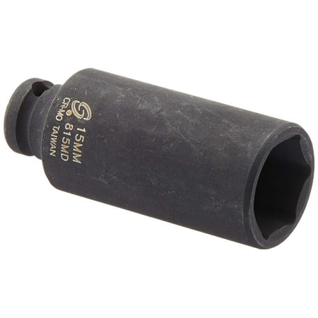 Sunex Tools 815MD - 1/4 Drive 15MM Deep Impact Socket