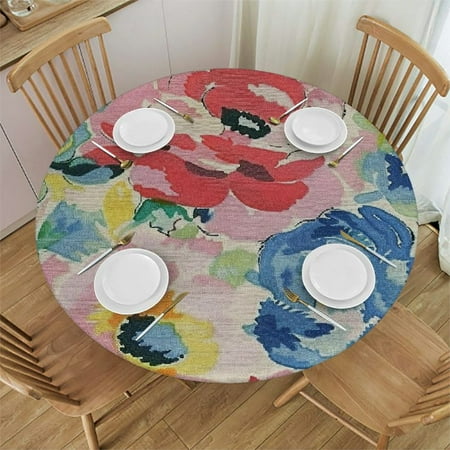 YANMS Flowers Round Table Cloth 100% Polyester Fiber Home Decoration for Dining Table 46-50
YANMS Flowers Round Table Cloth 100% Polyester Fiber Home Decoration for Dining Table 46-50