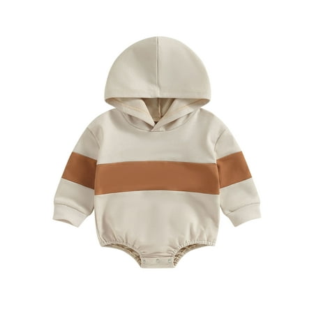 Baby Boy Girl Fall Clothes Oversized Sweatshirt Romper Pullover Hoodie Color Block Long Sleeve Shirt Cute Outfit
Baby Boy Girl Fall Clothes Oversized Sweatshirt Romper Pullover Hoodie Color Block Long Sleeve Shirt Cute Outfit