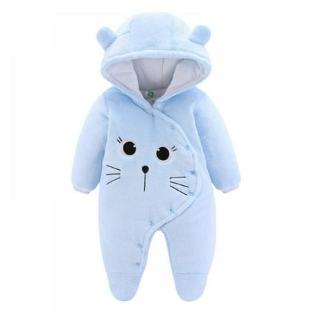 SYNPOS Newborn Baby Jumpsuit Hooded Fleece Rompers Long Sleeve Onesies Outwear Outfits 0-12 Months
SYNPOS Newborn Baby Jumpsuit Hooded Fleece Rompers Long Sleeve Onesies Outwear Outfits 0-12 Months