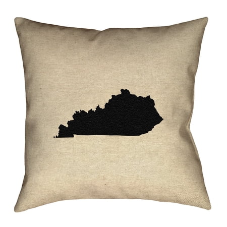 ArtVerse Katelyn Smith Kentucky (Pillow Cover Only) - Cotton Twill