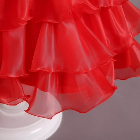 PEASKJP Cocktail Dress Toddler Girls Short Sleeve Floral Embroidery Tulle Chiffon Pageant Sundress Red 3-4 Years
PEASKJP Cocktail Dress Toddler Girls Short Sleeve Floral Embroidery Tulle Chiffon Pageant Sundress Red 3-4 Years