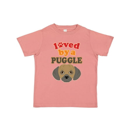 Inktastic Puggle Dog Pug Poodle Mix Gift Toddler Boy or Toddler Girl T-Shirt