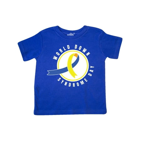 Inktastic World Down Syndrome Day with Yellow and Blue Ribbon Gift Toddler Boy or Toddler Girl T-Shirt
Inktastic World Down Syndrome Day with Yellow and Blue Ribbon Gift Toddler Boy or Toddler Girl T-Shirt