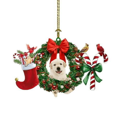 Pendant Beads Cute Dog Statue Ornament Pendant Christmas Wreath Pendant Christmas Decoration Pendant
Pendant Beads Cute Dog Statue Ornament Pendant Christmas Wreath Pendant Christmas Decoration Pendant