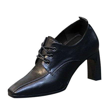 LBECLEY Women Boots Lace Up Women Ankle Boots Simple Solid Color Fashion Leather Shoes Lace Up Comfortable Thick Heel Suede Heel Boot Black 40
LBECLEY Women Boots Lace Up Women Ankle Boots Simple Solid Color Fashion Leather Shoes Lace Up Comfortable Thick Heel Suede Heel Boot Black 40