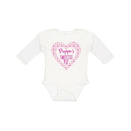 Inktastic Poppa s Sweetie Pie with Pink Hearts Gift Baby Boy or Baby Girl Long Sleeve Bodysuit
Inktastic Poppa s Sweetie Pie with Pink Hearts Gift Baby Boy or Baby Girl Long Sleeve Bodysuit