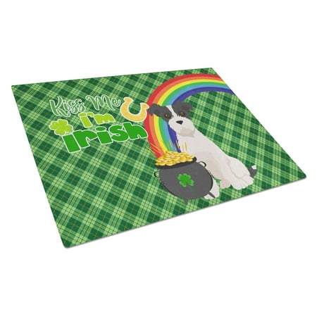 Black White Wirehair Jack Russell Terrier St. Patrick s Day Glass Cutting Board Large 12 in x 15 in
Black White Wirehair Jack Russell Terrier St. Patrick s Day Glass Cutting Board Large 12 in x 15 in