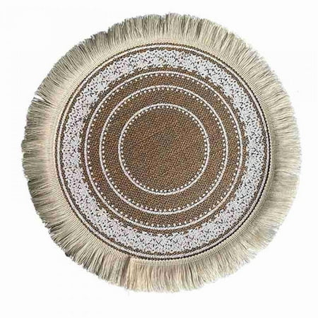 GOODLY Coaster for Drinks Boho Coasters with Tassel Handmade Woven Coasters Set for Homes Coffee Table Bohemian Table Decor Housewarming Gift
GOODLY Coaster for Drinks Boho Coasters with Tassel Handmade Woven Coasters Set for Homes Coffee Table Bohemian Table Decor Housewarming Gift