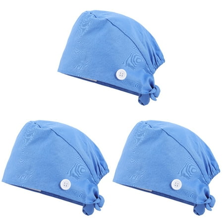 TOYMYTOY 3pcs Chef Hat Working Hat Sweatband Adjustable Hair Cover Scrub Cap Women With Button
TOYMYTOY 3pcs Chef Hat Working Hat Sweatband Adjustable Hair Cover Scrub Cap Women With Button