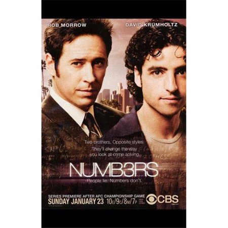 Posterazzi MOV251919 Numb3Rs Movie Poster - 11 x 17 in.