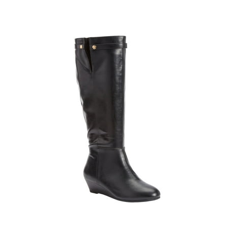 Comfortview Women s Wide Width The Ellington Wide Calf Boot