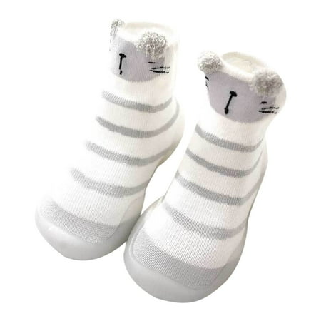 Vikakiooze Baby Toddler Sock Shoes Baby s Non-slip Soft Bottom Spring Autumn Baby socks 12-24 months