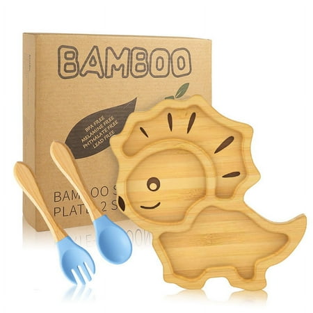 1 Set Baby Suction Plate Toddler Plate Toddler Spoon Fork Cute Plate Kids Utensils (Dinosaur Plate)
1 Set Baby Suction Plate Toddler Plate Toddler Spoon Fork Cute Plate Kids Utensils (Dinosaur Plate)