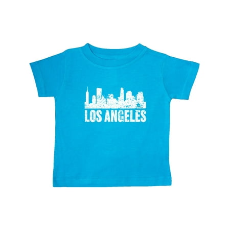 Inktastic Los Angeles Skyline Grunge Gift Baby Boy or Baby Girl T-Shirt