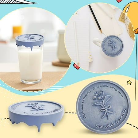 Resin Cup Lid With Tulips Bowl Lid Tulips Cup Lid Keeps Dusts Out Of Coffee And Tea