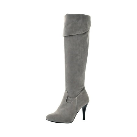 Lovskoo 2024 Women s Cowboy Boots Horse Riding High-Heels Knee High Boots Thin Over Knee Dressy Snow Long Boot Warm Winter Shoes Matte gray
Lovskoo 2024 Women s Cowboy Boots Horse Riding High-Heels Knee High Boots Thin Over Knee Dressy Snow Long Boot Warm Winter Shoes Matte gray