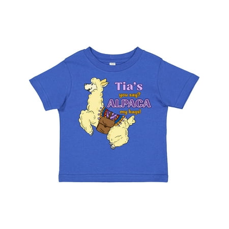 Inktastic Tia s You Say ALPACA My Bags with Cute Jumping Alpaca Gift Toddler Boy or Toddler Girl T-Shirt
Inktastic Tia s You Say ALPACA My Bags with Cute Jumping Alpaca Gift Toddler Boy or Toddler Girl T-Shirt