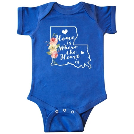 Inktastic Louisiana Home is Where the Heart is with Watercolor Floral Gift Baby Boy or Baby Girl Bodysuit
Inktastic Louisiana Home is Where the Heart is with Watercolor Floral Gift Baby Boy or Baby Girl Bodysuit