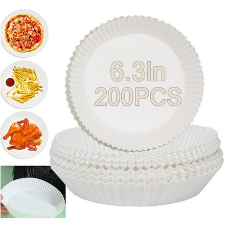 200 Pack Air Fryer Disposable Parchment Paper Liner Non-stick Liners Baking Oil-proof Water-proof Food Grade White
200 Pack Air Fryer Disposable Parchment Paper Liner Non-stick Liners Baking Oil-proof Water-proof Food Grade White