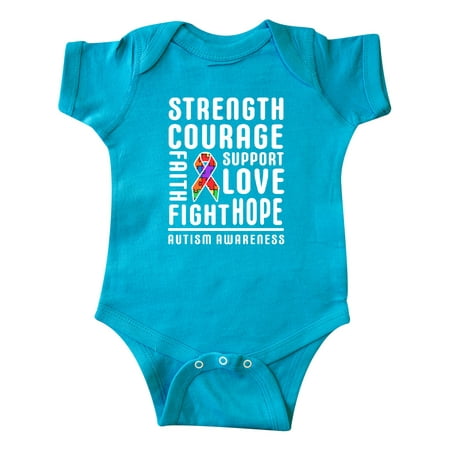 Inktastic Autism Awareness Strength Courage Fight Support Love Gift Baby Boy or Baby Girl Bodysuit
Inktastic Autism Awareness Strength Courage Fight Support Love Gift Baby Boy or Baby Girl Bodysuit