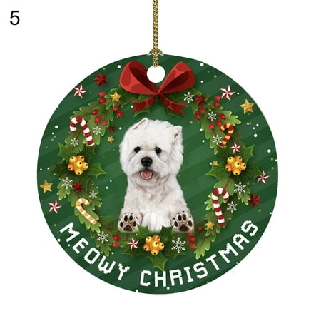 YUNx Christmas Tree Pendant Attractive Easy to Use PVC Dogs Cats Pattern Christmas Tree Hanging Ornament for Home
YUNx Christmas Tree Pendant Attractive Easy to Use PVC Dogs Cats Pattern Christmas Tree Hanging Ornament for Home